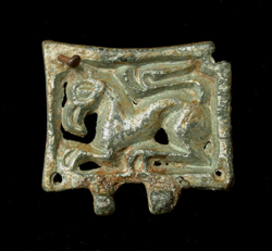 Avar, Belt Plate, Zoomorphic Griffin, c. 6th-7th Century AD SOLD!